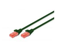 Cavo rete digitus cat.6 utp non schermato lszh verde 1mt