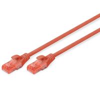 Cavo Rete Utp Cat 6 Non Schermato Mt 1 Rosso
