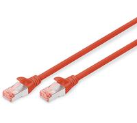 Cavo Rete S-Ftp Cat.6 Doppia Schermatura Ls0H Colore Rosso Mt. 3