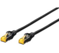 Digitus DK1644A010BL Cavo Rete S-FTP Categoria 6A, Nero, Cat-6A - 1 m, Cavo patch - S-FTP - LSZH