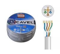 CAVO RETE ETHERNET UTP CAT 5 CAVEL RAME PURO MADE IN ITALY LAN 540 CAVEL 30 MT