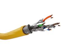 goobay 61128 - Cavo di rete CAT 8.1 - Cavo di rete CAT 8/LAN - Installazione ad alta velocità 40 Gbits con schermatura S/FTP PiMF/100 m
