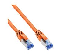 INL InLine® Cavo Rete Lan, S/FTP (PiMf), Cat.6A, 500Mhz, arancione, 10m, Patch