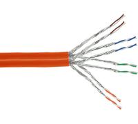 InLine Matassa Cavo Cat.7a Dupl., S/FTP(PiMF), CU, 1200MHz., hal., aranc., 100m [77100I]
