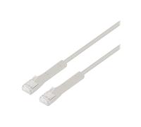 INT 745130 - RJ45 Slim-Patch cable, Cat. 6a F/FTP, 1 m, gray