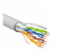 Cavo Rete LAN Cat 5 Schermato F/UTP Metri 100 Sezione 24AWG 4 Coppie Twistate