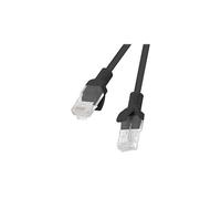 Lanberg PCU6-10CC-0300-BK cavo di rete Nero 3 m Cat6 U/UTP (UTP)