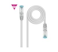 Cavo di Rete RJ45 SFTP Cat.7 AWG26 10m Grigio Nanocable
