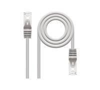 Nanocable 10.20.0810 - Cavo di rete Ethernet RJ45 Cat. 6 FTP AWG24, grigio, 10 mts