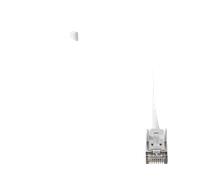 NEDIS Cavo di rete Cat 8.1 - S/FTP - Connettore RJ45-20 m - Rotondo - LSZH - Bianco - Etichetta