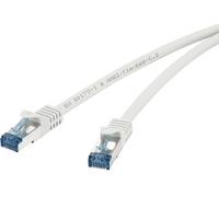 Renkforce RF-4145295 RJ45 Cavo di rete, cavo patch CAT 6A S/FTP 15.00 m Grigio