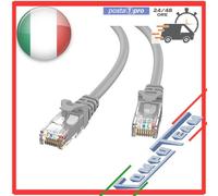 Cavo rete RJ-45 maschio 20m grigio CAT 5e Ethernet LAN Digitus