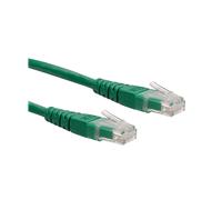 Patch Cord ROLINE UTP Cat.6 verde, 0,3 m