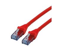 Secomp Roline - Cavo patch - RJ -45 (M) a RJ -45 (M) - 2,0m - UTP - Cat 6A - Halogen -pree, sagom, diviso - rosso (21.15.2712))