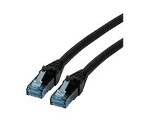 ROLINE 21152750 cavo di rete 0,5 m Cat6a U/UTP (UTP) Nero