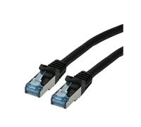 ROLINE Cavo Patch Cat.6A S/FTP (PiMF), Component Level, LSOH, Nero, 1 m