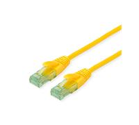CAVO RETE ROLINE RECYCLED MATERIAL 21.45.3183 RJ-45 / RJ-45 Cat-6a U/UTP 0,3 m Giallo