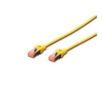 Digitus Cavo patch DK-1644-100/Y Cat.6 S/FTP Doppia schermatura LS0H 10 m Giallo