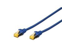 Cavo Rete S-Ftp Cat.6A Doppia Schermatura Lsoh Colore Blu Mt. 10