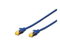 Cavo rete s-ftp cat.6a doppia schermatura lsoh colore blu mt. 7
