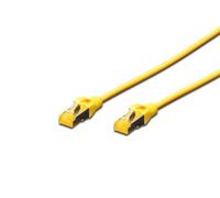 CAVO RETE S-FTP CAT.6A DOPPIA SCHERMATURA LSOH COLORE GIALLO MT. 1