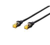 CAVO RETE S-FTP CAT.6A DOPPIA SCHERMATURA LSOH COLORE NERO MT. 1