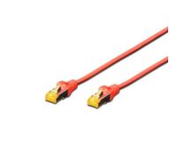 Cavo rete s-ftp cat.6a doppia schermatura lsoh colore rosso mt. 20