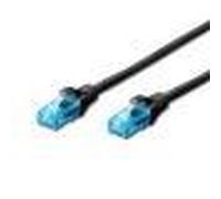 CAVO RETE UTP CAT.5E 2MT NERO NEW