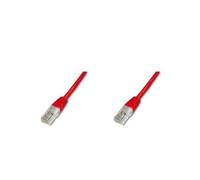 Cavo Rete Utp Cat. 5E Non Schermato - Lunghezza Mt. 30 - Colore Rosso