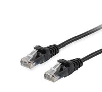 Equip 625453 Cavo di Rete 0,25 m Cat6 U/UTP (UTP) Nero - Cavi di Rete (0,25 m, Cat6, U/UTP (UTP), RJ-45, RJ-45, Nero)