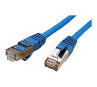 CAVO RETE VALUE S/FTP Patch Cord Cat.6, halogen-free, blue, 2m