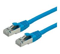 CAVO RETE VALUE S/FTP Patch Cord Cat.6, halogen-free, blue, 5m