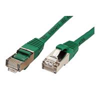 CAVO RETE VALUE S/FTP Patch Cord Cat.6, halogen-free, green, 2m