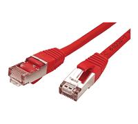 CAVO RETE VALUE S/FTP Patch Cord Cat.6, halogen-free, red, 2m