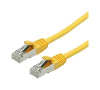 CAVO RETE VALUE S/FTP Patch Cord Cat.6, halogen-free, yellow, 5m