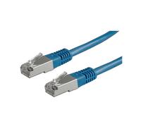 VALUE 21991324 - Cavo patch Cat.6 S/FTP PIMF blu 0,5 m.