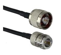 Cavo RF Jumper a treccia RG316 RG58 N a N SMA RP SMA maschio e jack femmina con dado passaparete dritto 6 pollici ~ 20 m(RG58 N M to N F,3FT (1M))