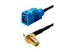 Cavo RG174 con adattatore di prolunga for antenna GPS, connettore femmina Fakra Z a spina maschio/femmina SMA, coassiale RF for auto e veicoli(FAKRA CK-SMAKW,10CM)