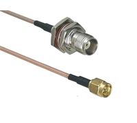 Cavo RG316 da TNC femmina a connettore maschio SMA RF coassiale a treccia dritta da 4 pollici a 10 m(2FT (60CM))