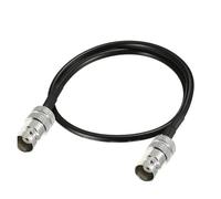 Cavo RG58 BNC a maschio femmina Q9 Jack a spina L Connettore di tipo prolunga in rame RF coassiale in ottone a treccia(TYPE H,2M)