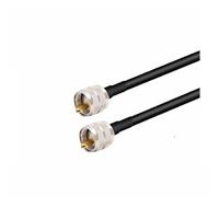 Cavo RG58 Coassiale PL259 UHF Maschio a SO239 UHF Femmina Connettore Pigtail Estensione Antenna(UHF M to UHF M,30CM)