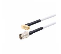 Cavo RG58 impermeabile, connettore for cavo di prolunga coassiale da 50 Ohm, connettore BNC femmina a spina maschio SMA(BNC F to SMA M90,2Meter)
