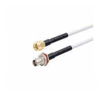 Cavo RG58 impermeabile, connettore for cavo di prolunga coassiale da 50 Ohm, connettore BNC femmina a spina maschio SMA(BNC WF to SMA M,1 meters)