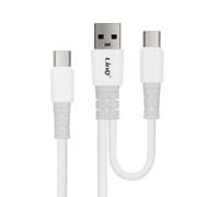 Cavo ricarica sincronizzazione da USB / USB-C a USB-C 60W 1 metro e 20 LinQ