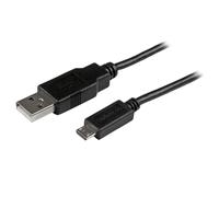StarTech Cavo USB-A a Micro-B Slim 3m - USB 2.0 - Nero (USBAUB3MBK)