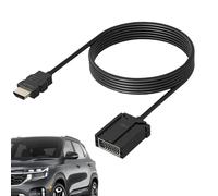Cavo ricevitore - Copper, 59in Adapter Cable HD Connection | Stabile Car & Electronics AV Wire, Converter For TV, Players, Computers, Monitors, Auto Accessories For Driving, Commuting, Traveling