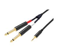 Cavo Ridem 3,5MMST/2X 6,3MM 3MT