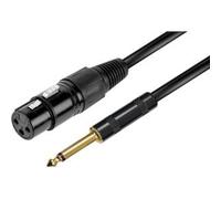 Cavo Ridem XLR F/JACK 6,3MM mono 6MT