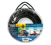 CAVO RIMORCHIO CAMION CABLAGGIO RIMORCHI 13 POLI PER AUTO LUCI FARI 5MT LAMPA