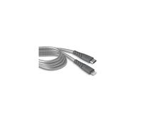 Cavo rinforzato USB Type C a Lightning - FORCE POWER - FPCBLMFIC2MG - 2 m - MFI - Grigio